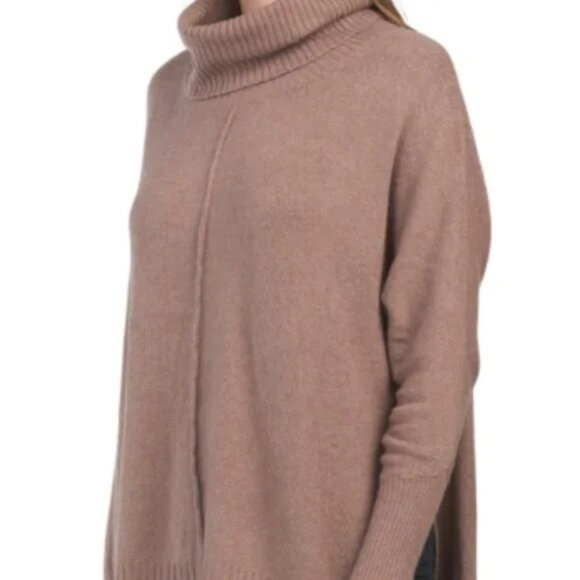 Jessica Simpson Oversized Hi-lo Hem Turtleneck Sweater XS - Picture 1 of 3